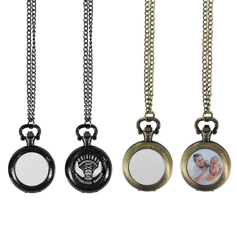 Jewelry Watches For Men - Custom Vintage Metal Pocket Watch Pendant