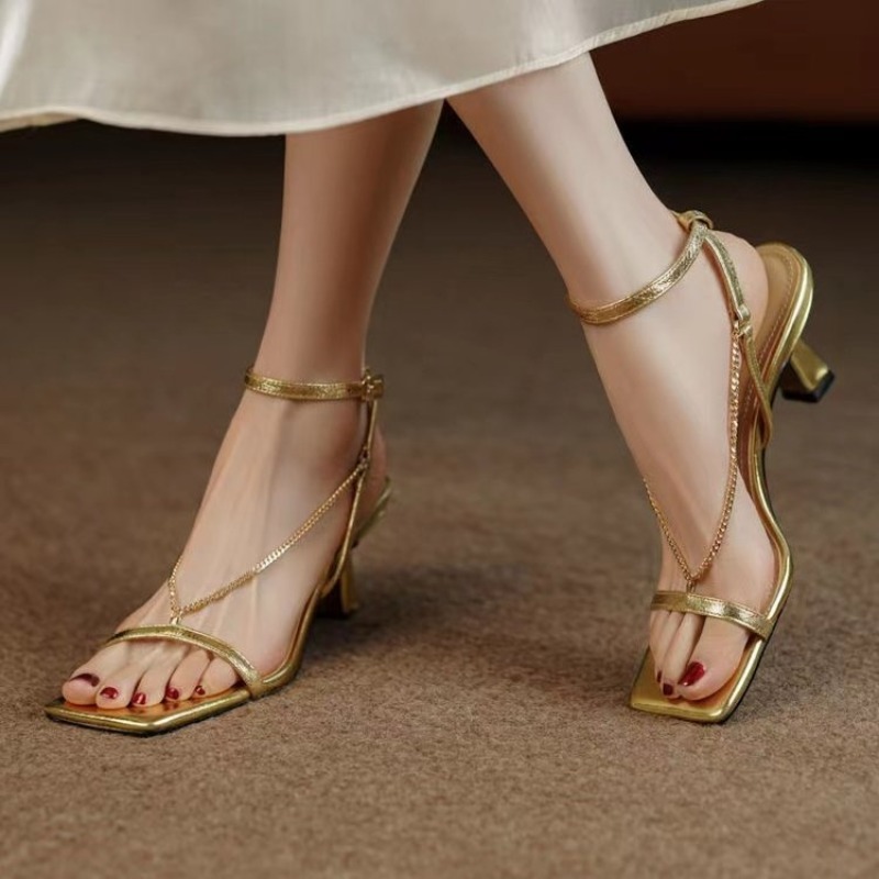 Anklet Foot Chain - New Summer Fashion Square Toe Women's