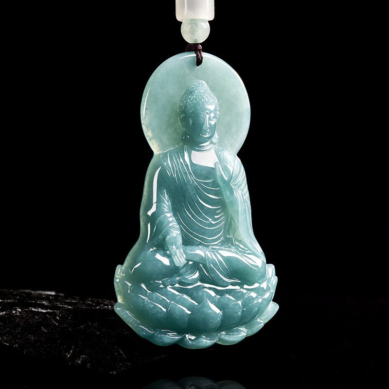 Jewelry & Watches Vitopoulos Reviews - Natural Burmese Jadeite Buddha Pendant Necklace