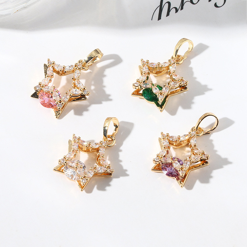 Diamond Stud Earrings - 10pcs/ Bag New fashion diamond studded