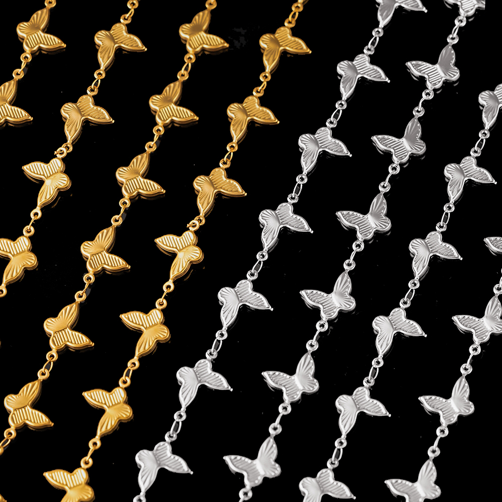 Anklet Foot Chain - 1Meter 18k Gold Plated Stainless Steel
