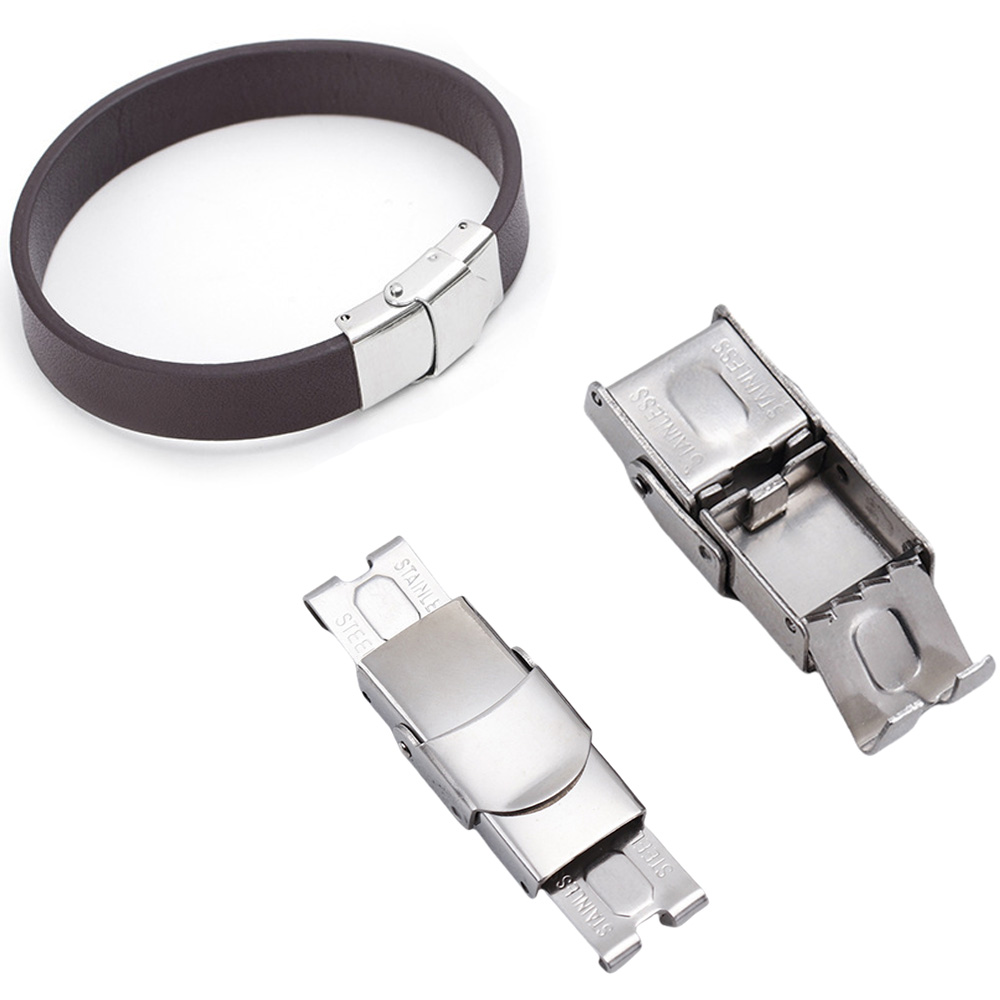 Jewelry Making Watches - 10Pcs Stainless Steel Crimp Jaw Clasp