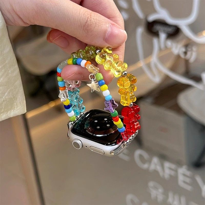 Jewelry Making Watches - Bear gummy bead compatible with 38/40/41/42/44/45/46/49mm