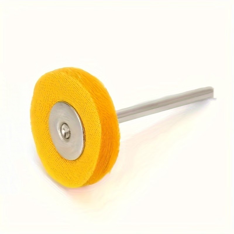 Jewelry With Watches - 24Pcs 3mm Yellow Polishing Cloth Wheel,
