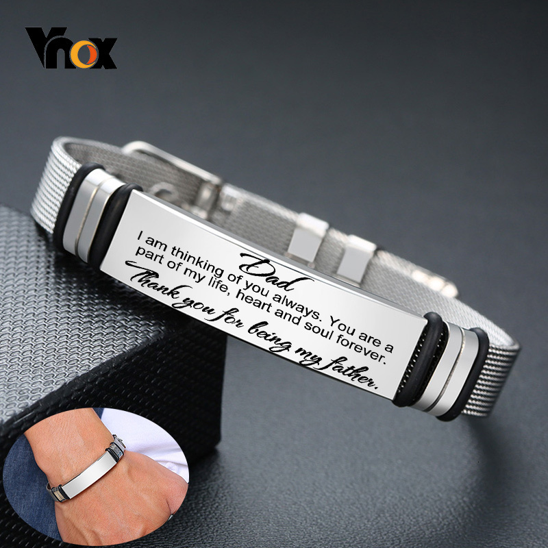 Jewelry Watches For Men - Vnox Nam Thép Không Gỉ Tùy