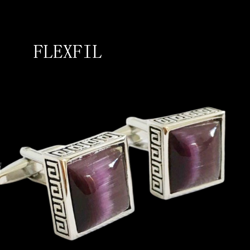 Jewelry Watches Brands - FLEXFIL Luxury shirt cufflinks men watch