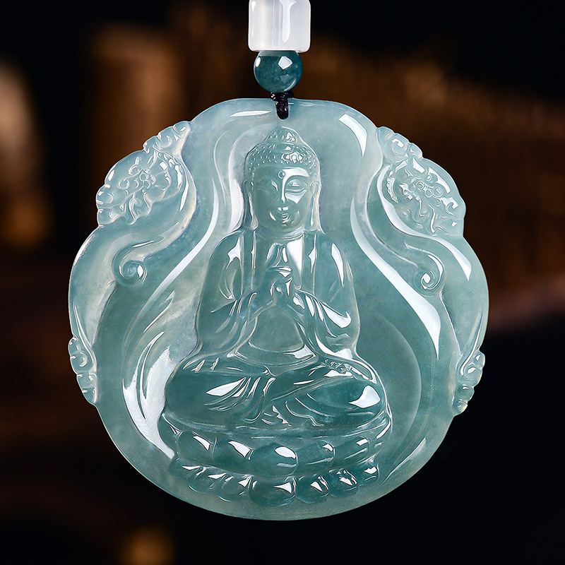 Jewelry & Watches Vitopoulos Reviews - Natural Burmese Jadeite Buddha Pendant Necklace