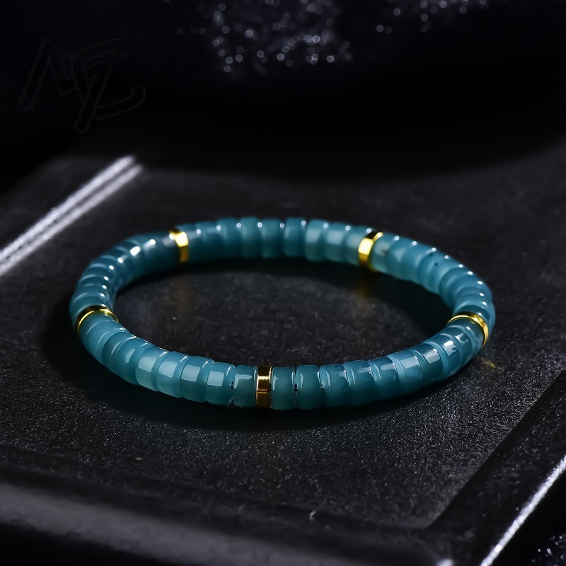 Jewelry & Watches Vitopoulos Reviews - Natural Jadeite Blue Water Abacus Beads