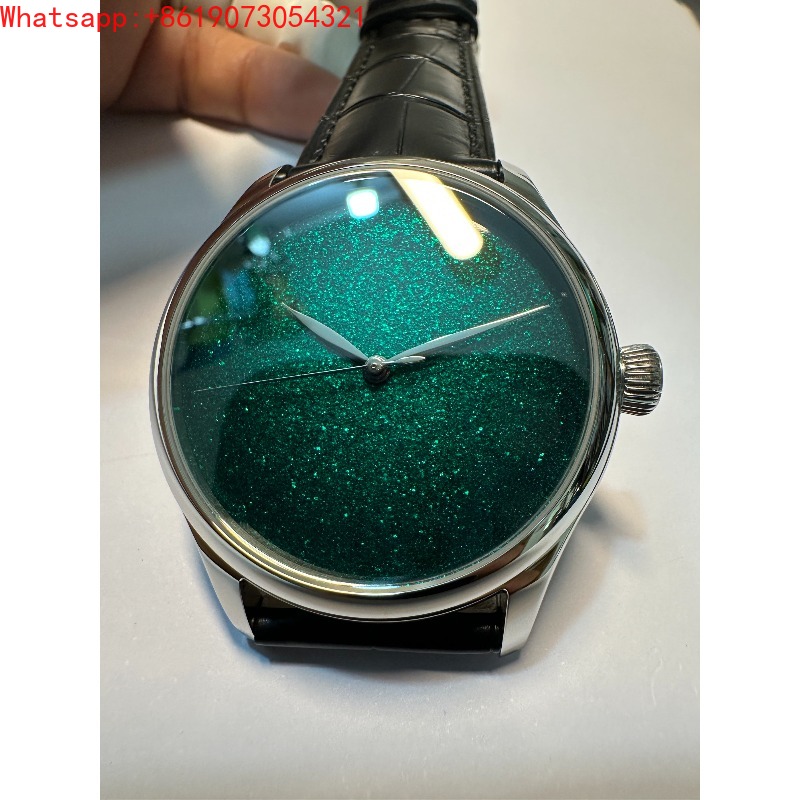 Leather Bracelet - The Great Qin Empire enamel dial!
