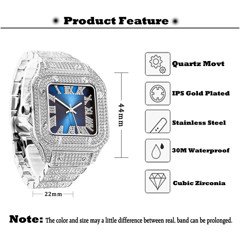 MISSFOX Nam Đồng Hồ Hip Hop Ba - đánh giá và giá Jewelry Watches Brands