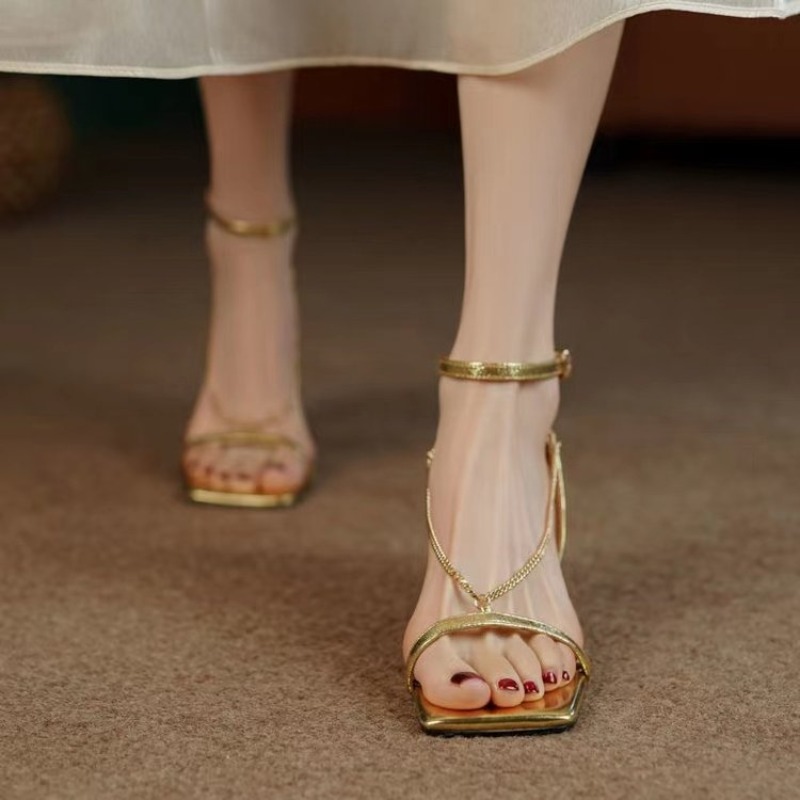 New Summer Fashion Square Toe  - đánh giá và giá Anklet Foot Chain