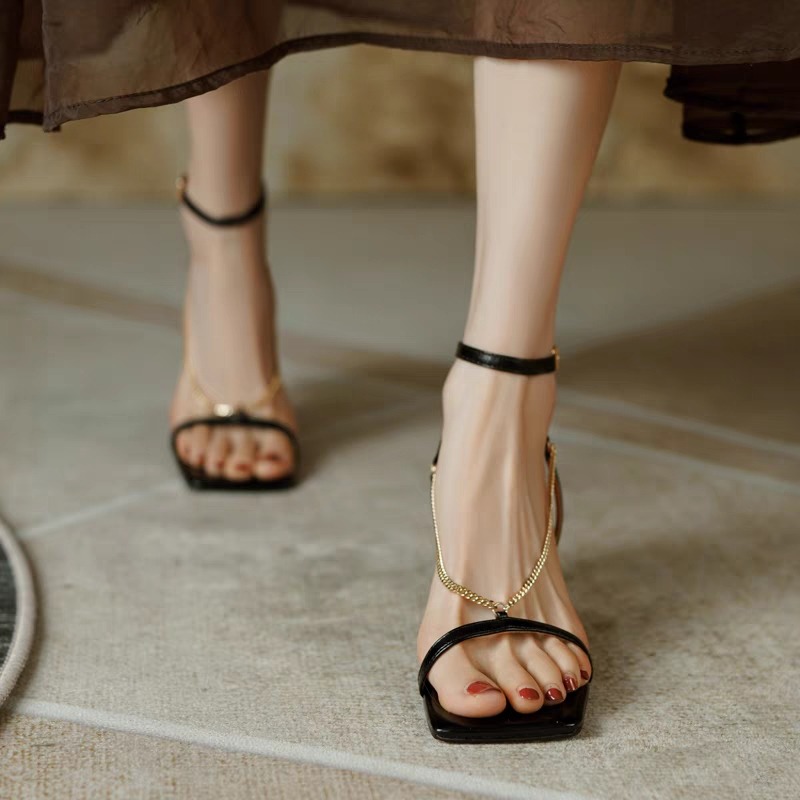 New Summer Fashion Square Toe  - đánh giá và giá Anklet Foot Chain