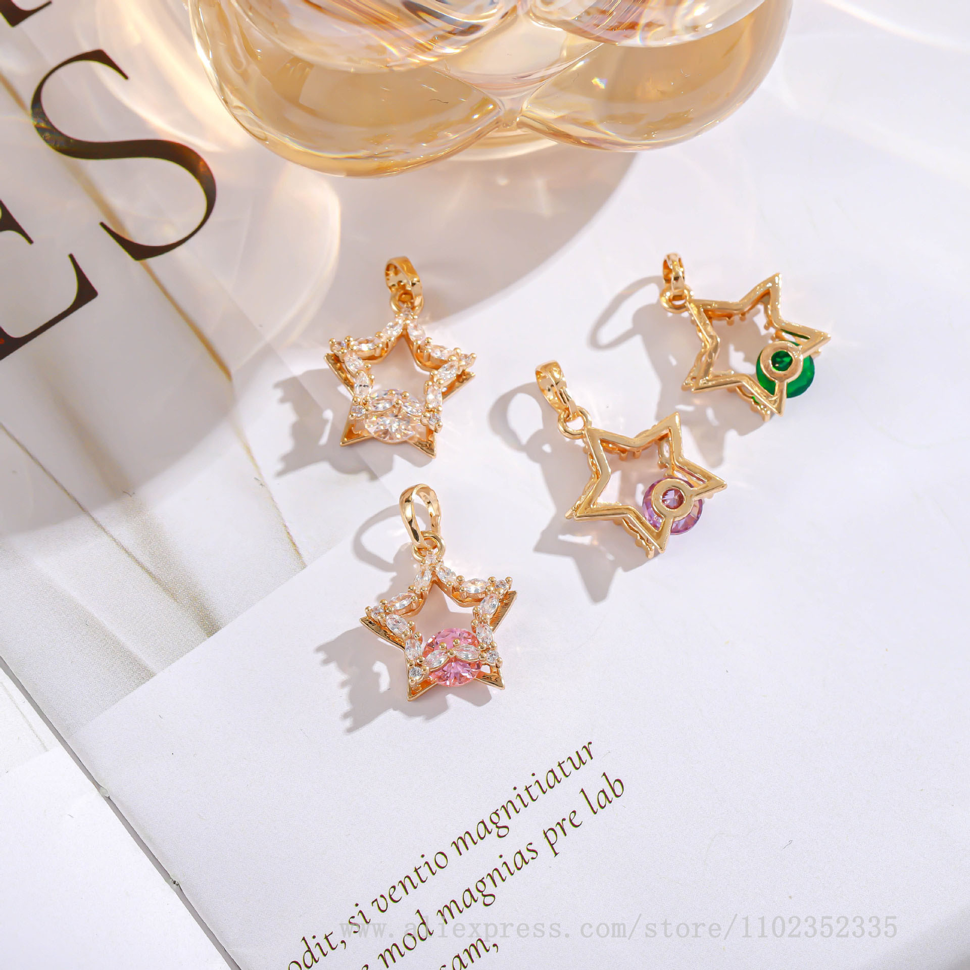 10pcs/ Bag   New fashion diamo - đánh giá và giá Diamond Stud Earrings
