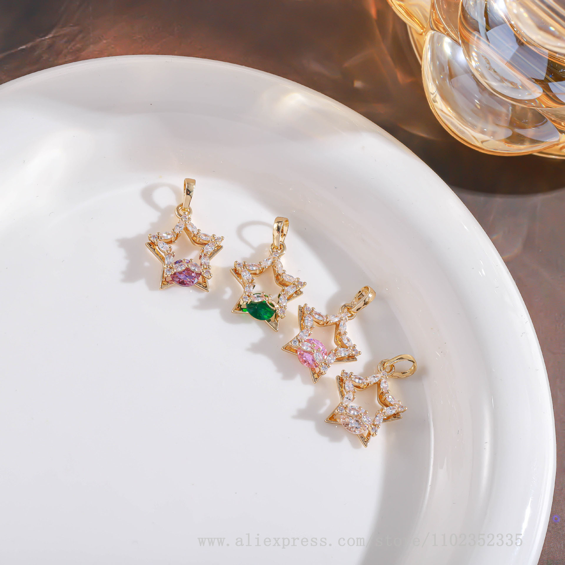10pcs/ Bag   New fashion diamo - đánh giá và giá Diamond Stud Earrings