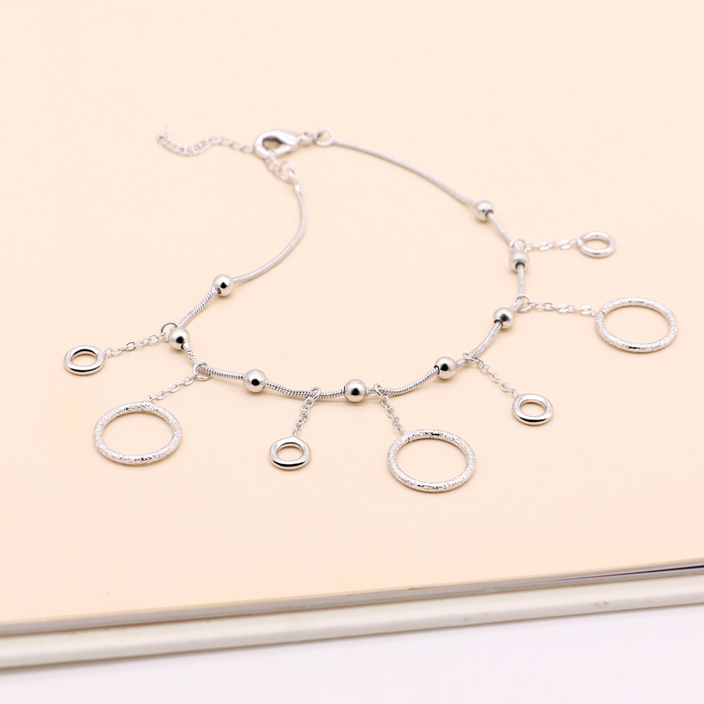 925 Sterling Silver Tassel Fri - đánh giá và giá Anklet Foot Chain