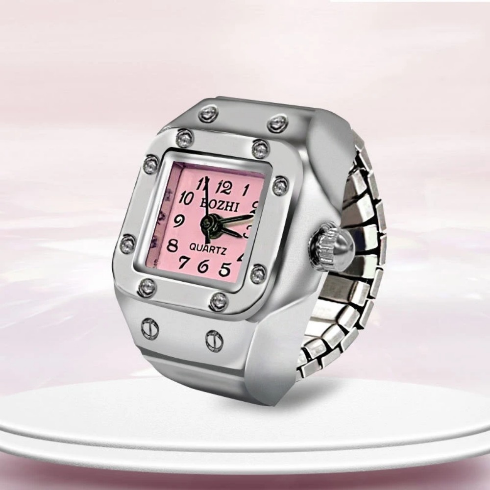 Creative Square Dial Ring Watc - đánh giá và giá Jewelry Watches For Men