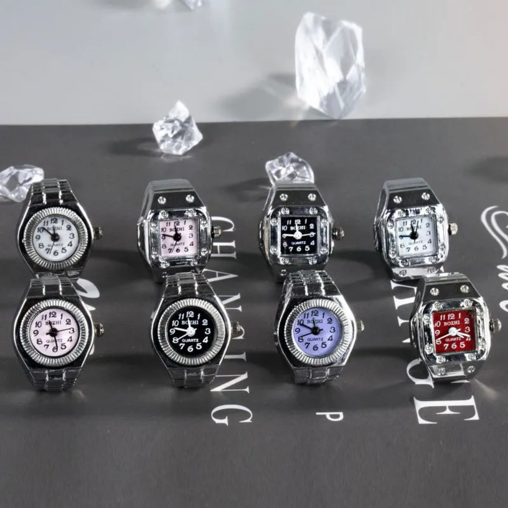 Creative Square Dial Ring Watc - đánh giá và giá Jewelry Watches For Men