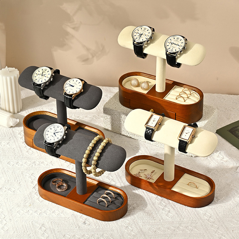 Oirlv Solid Wood Watch Organiz - đánh giá và giá Jewelry Box With Watches