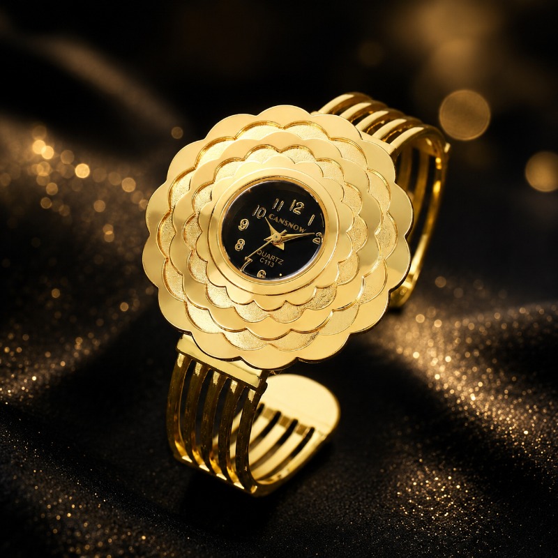 Elegant Women's Flower Quartz  - đánh giá và giá Unique Jewelry Watches
