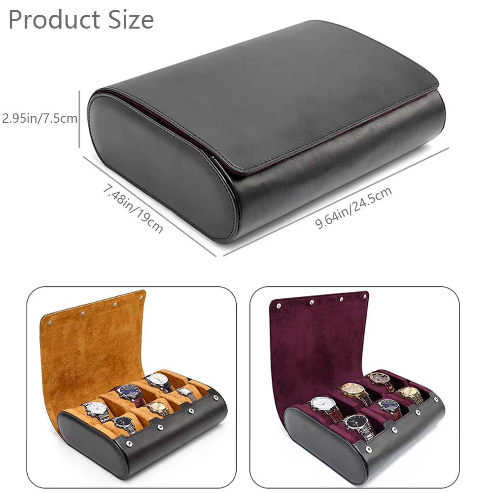 Watch Travel Case for Men Wome - đánh giá và giá Jewelry Box With Watches
