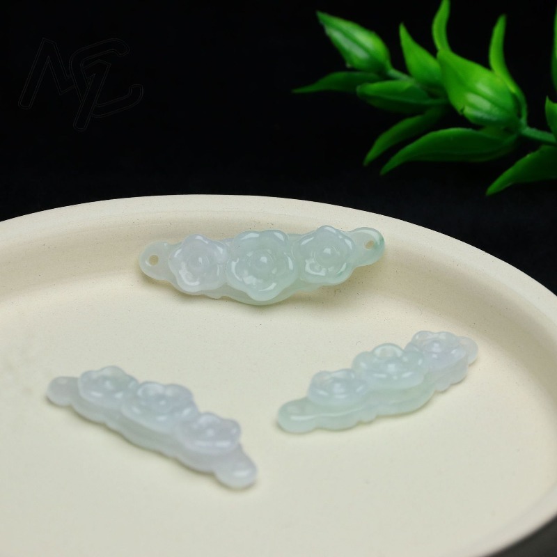 1pc Natural Jadeite Emerald Fl - đánh giá và giá Jewelry & Watches Vitopoulos Reviews