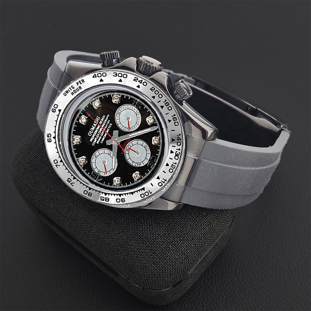 Luxury VK63 WATCH 39.3mm quart - đánh giá và giá Leather Bracelet