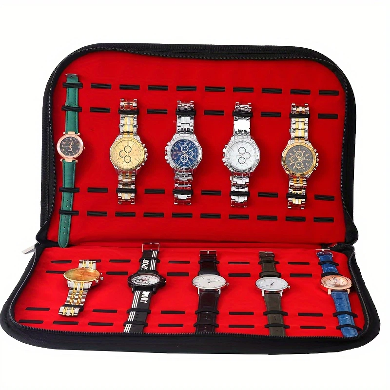 20 Slots Watch Storage Bag Con - đánh giá và giá Jewelry Box With Watches