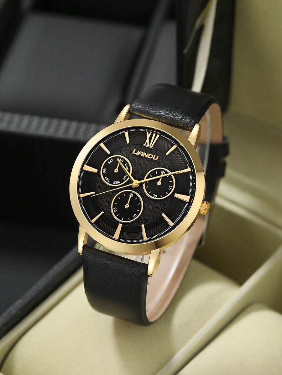 LIANDU LIANDU 1 Set Men's Fash - đánh giá và giá Jewelry With Watches