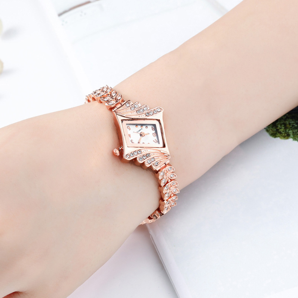Unique Rhombus Inlaid Diamond  - đánh giá và giá Unique Jewelry Watches