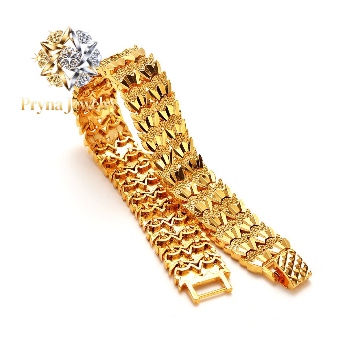 Pryna Jewelry  24K Gold Men's  - đánh giá và giá Jewelry Watches Brands