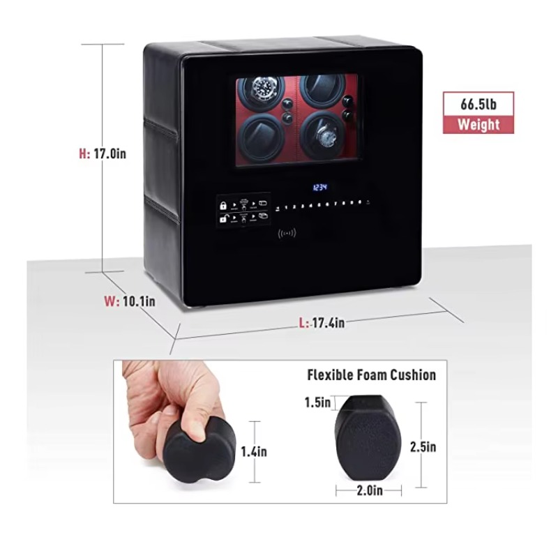 Luxury 12 Automatic Rotors and - đánh giá và giá Jewelry Box With Watches