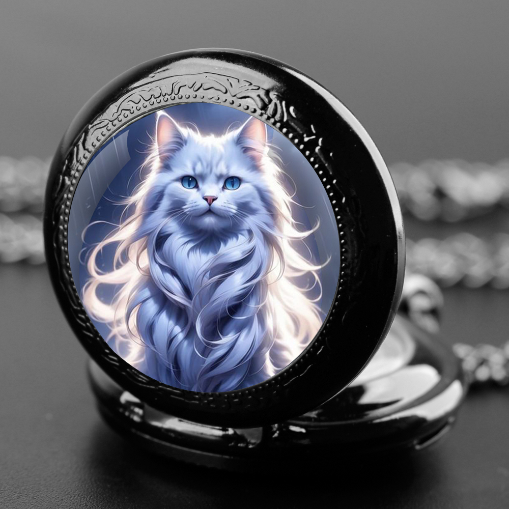 Cute kawaii Cats Graphic Glass - đánh giá và giá Unique Jewelry Watches