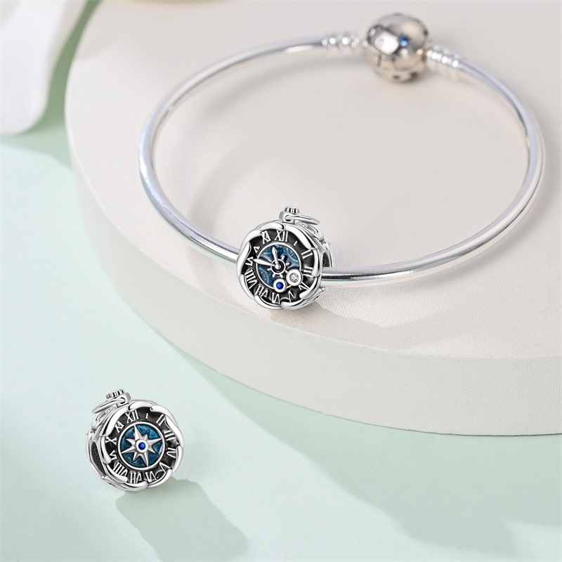 925 Sterling Silver Charms Bea - đánh giá và giá Jewelry Making Watches