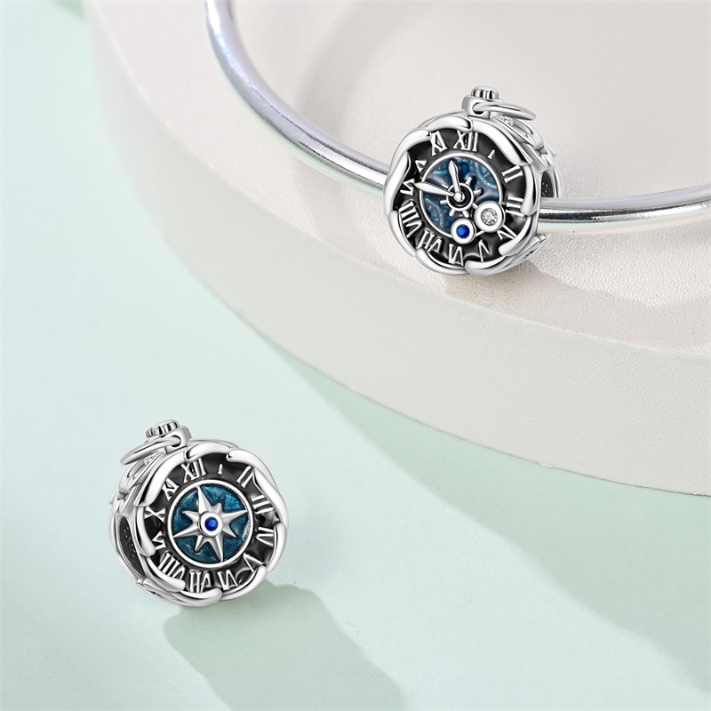 925 Sterling Silver Charms Bea - đánh giá và giá Jewelry Making Watches