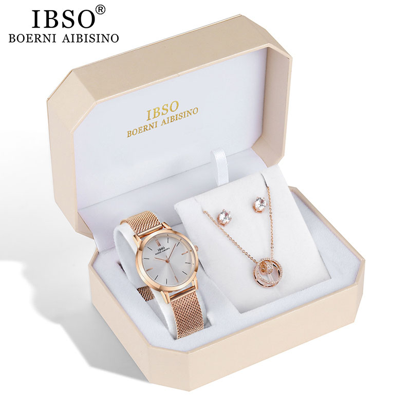 IBSO Thương Hiệu Nữ Hoa Hồng V - đánh giá và giá Jewelry Watches Brands