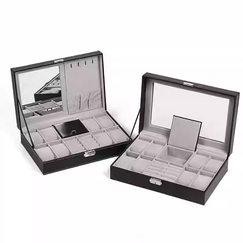 Leather Watch Box Multi-Functi - đánh giá và giá Jewelry Watches Brands