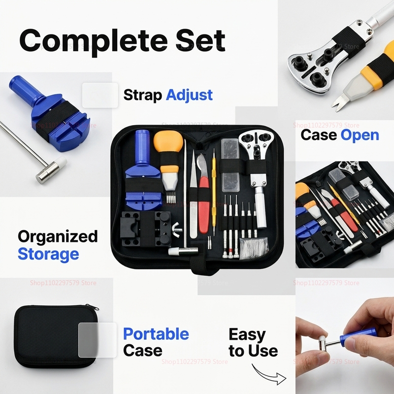 147pcs Watch Repair Tools Kit  - đánh giá và giá Jewelry Watches Brands